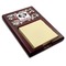 Dog Faces Red Mahogany Sticky Note Holder (Personalized)
