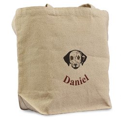 Dog Faces Reusable Cotton Grocery Bag - Single (Personalized)