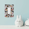 Dog Faces Rocker Light Switch Covers - Single - IN CONTEXT