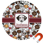 Dog Faces Car Magnet (Personalized)