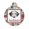 Dog Faces Round Pet Tag