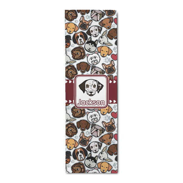 Custom Dog Faces Runner Rug - 2.5'x8' w/ Name or Text