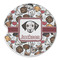 Dog Faces Sandstone Car Coaster - Single (Personalized)