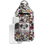 Dog Faces Hand Sanitizer & Keychain Holder - Large (Personalized)