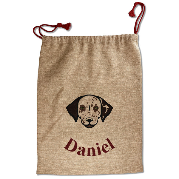 Dog Faces Santa Bag - Front