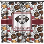 Dog Faces Shower Curtain - Custom Size (Personalized)