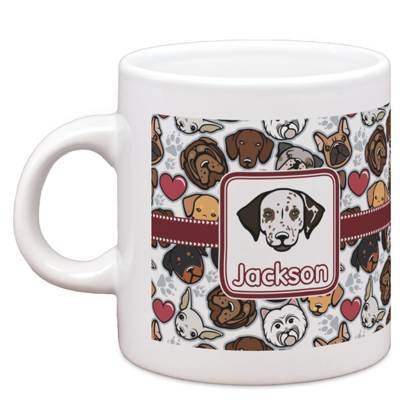 Custom Dog Faces Espresso Cup (Personalized)