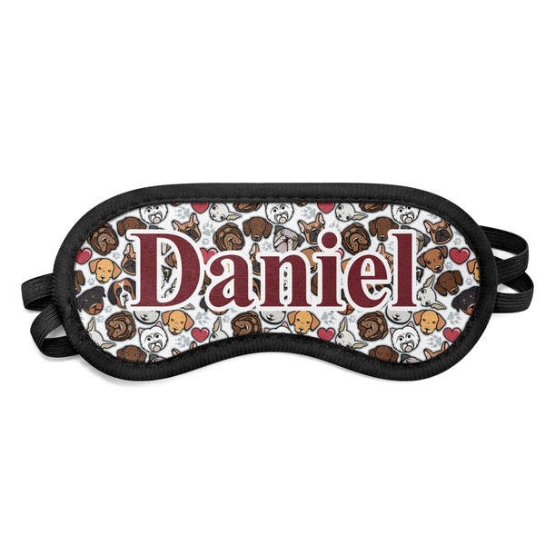 Custom Dog Faces Sleeping Eye Mask - Small (Personalized)
