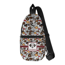 Dog Faces Sling Bag (Personalized)