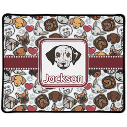 Dog Faces Large Gaming Mouse Pad - 12.5" x 10" (Personalized)