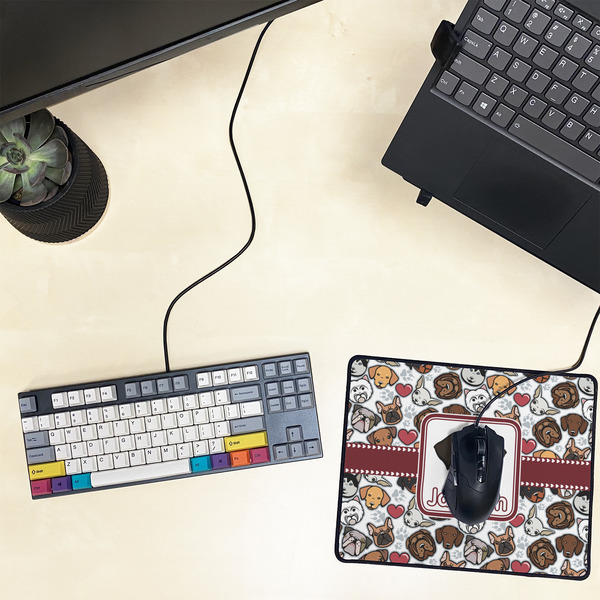 Dog Faces Small Gaming Mats - LIFESTYLE