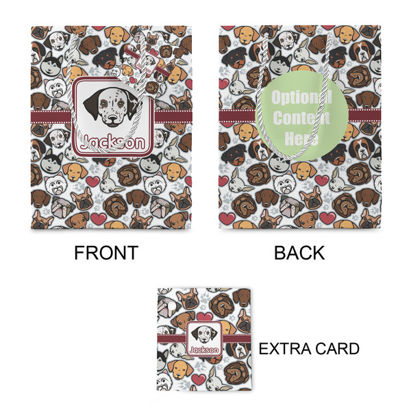 Dog Faces Small Gift Bag - Approval