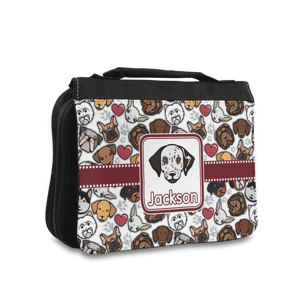 Custom Dog Faces Toiletry Bag - Small (Personalized)