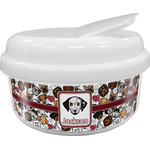 Dog Faces Snack Container (Personalized)
