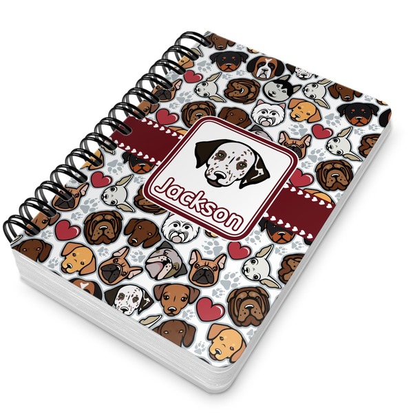 Dog Faces Spiral Journal 5 x 7 - Main