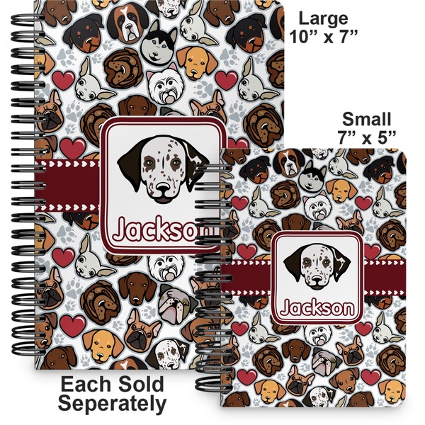 Dog Faces Spiral Journal - Comparison