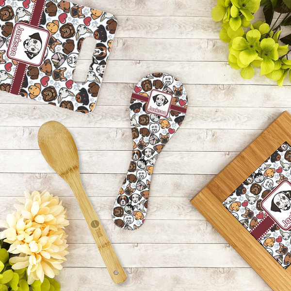 Dog Faces Spoon Rest Trivet - LIFESTYLE