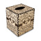 Dog Faces Wood Tissue Box Cover (Personalized)