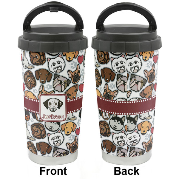 Dog Faces Stainless Steel Travel Cup - Apvl