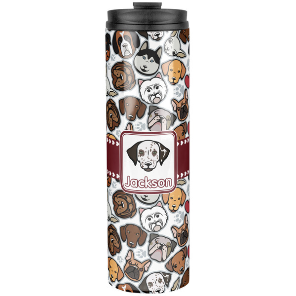 Dog Faces Stainless Steel Tumbler 20 Oz - Front