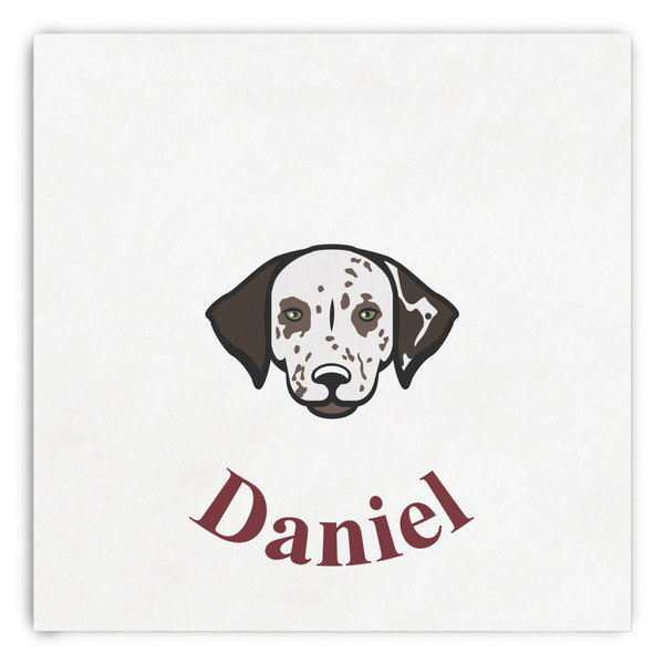 Custom Dog Faces Paper Dinner Napkins (Personalized)