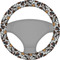 Dog Faces Steering Wheel Cover
