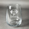 Dog Faces Stemless Wine Glass - Front/Approval