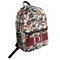 Dog Faces Student Backpack Front