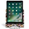 Dog Faces Stylized Tablet Stand - Front with ipad