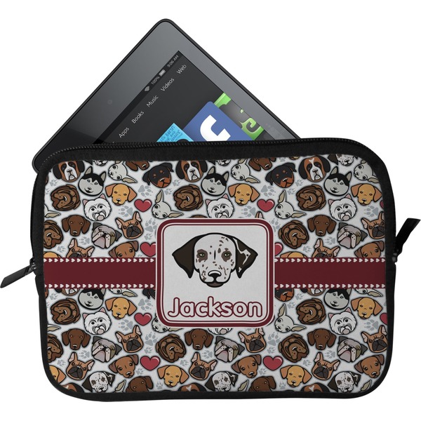 Custom Dog Faces Tablet Case / Sleeve - Small (Personalized)