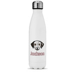 Dog Faces Water Bottle - 17 oz. - Stainless Steel - Full Color Printing (Personalized)