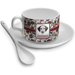 Dog Faces Tea Cup - Single (Personalized)