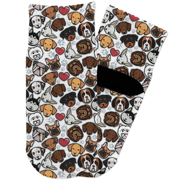 Custom Dog Faces Toddler Ankle Socks