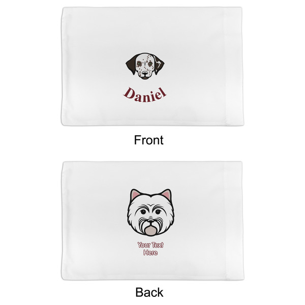 Dog Faces Toddler Pillow Case - APPROVAL (partial print)