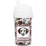 Dog Faces Toddler Sippy Cup (Personalized)