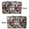 Dog Faces Tote w/Black Handles - Front & Back Views