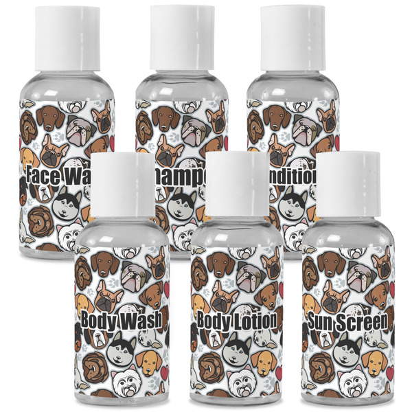 Custom Dog Faces Travel Bottles (Personalized)