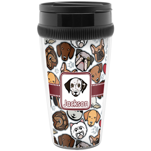 Custom Dog Faces Acrylic Travel Mug without Handle (Personalized)
