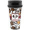Dog Faces Acrylic Travel Mug without Handle (Personalized)