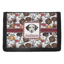 Dog Faces Trifold Wallet (Personalized)