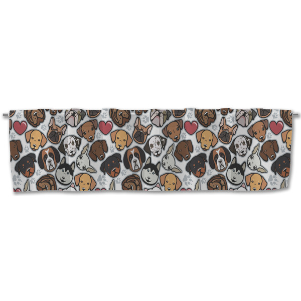 Dog Faces Valance - Front