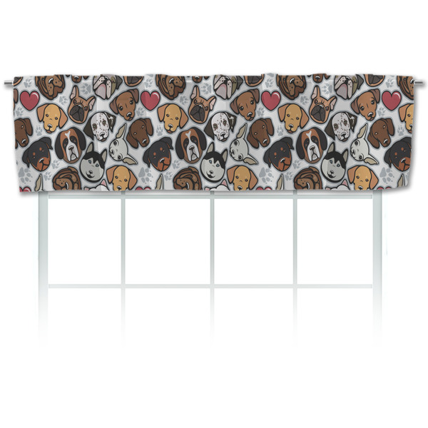 Custom Dog Faces Valance