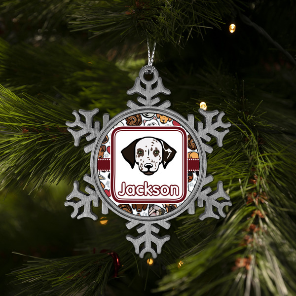 Dog Faces Vintage Snowflake - (LIFESTYLE)