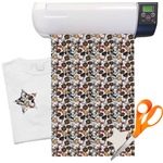 Dog Faces Heat Transfer Vinyl Sheet (12"x18")