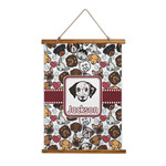 Dog Faces Wall Hanging Tapestry (Personalized)