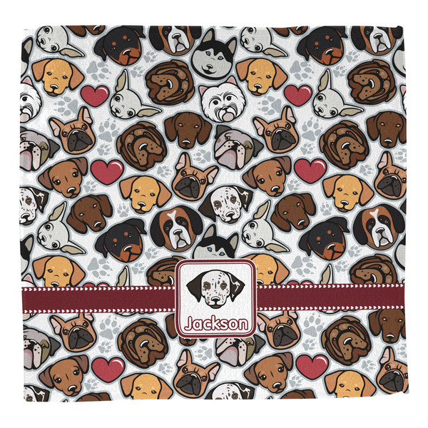 Dog Faces Washcloth - Front - No Soap