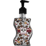 Dog Faces Wave Bottle Soap / Lotion Dispenser (Personalized)