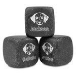 Dog Faces Whiskey Stone Set - Set of 3 (Personalized)