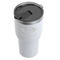 Dog Faces White RTIC Tumbler - (Above Angle View)