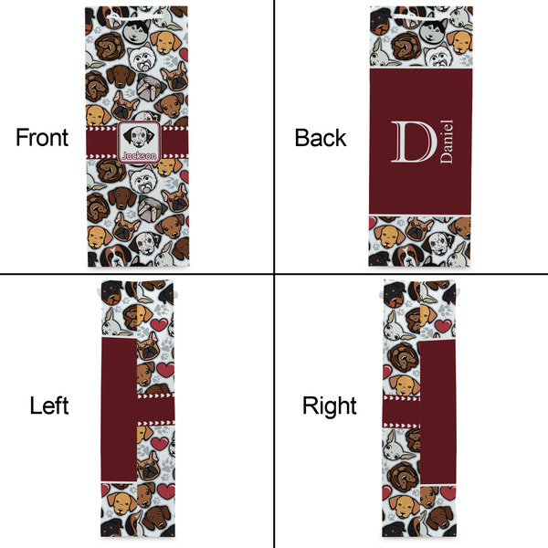 Dog Faces Wine Gift Bag - Gloss - Approval